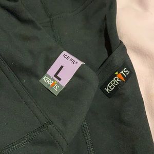 Black Kerrits Ice Fil full-seat riding tights